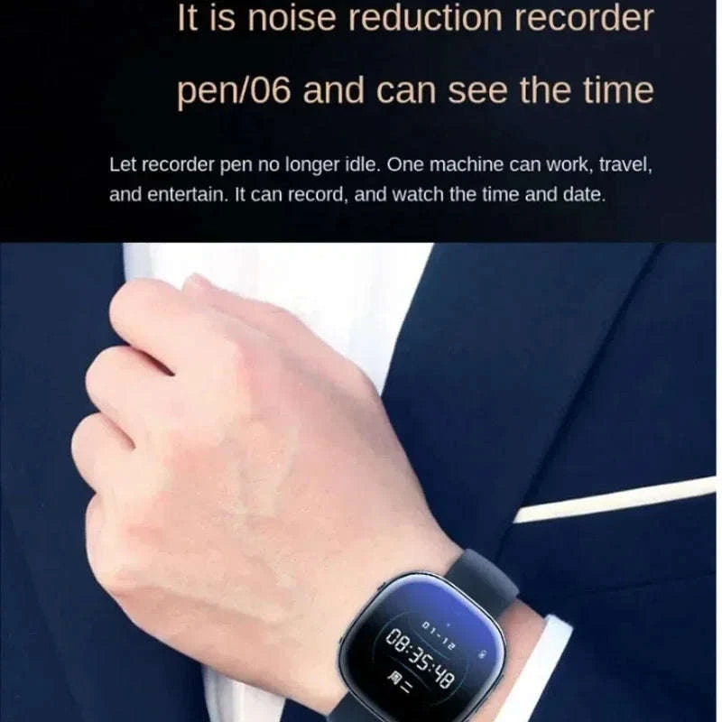 1080P Watch Mini Camera with Audio Recording-64GB / China Mainland