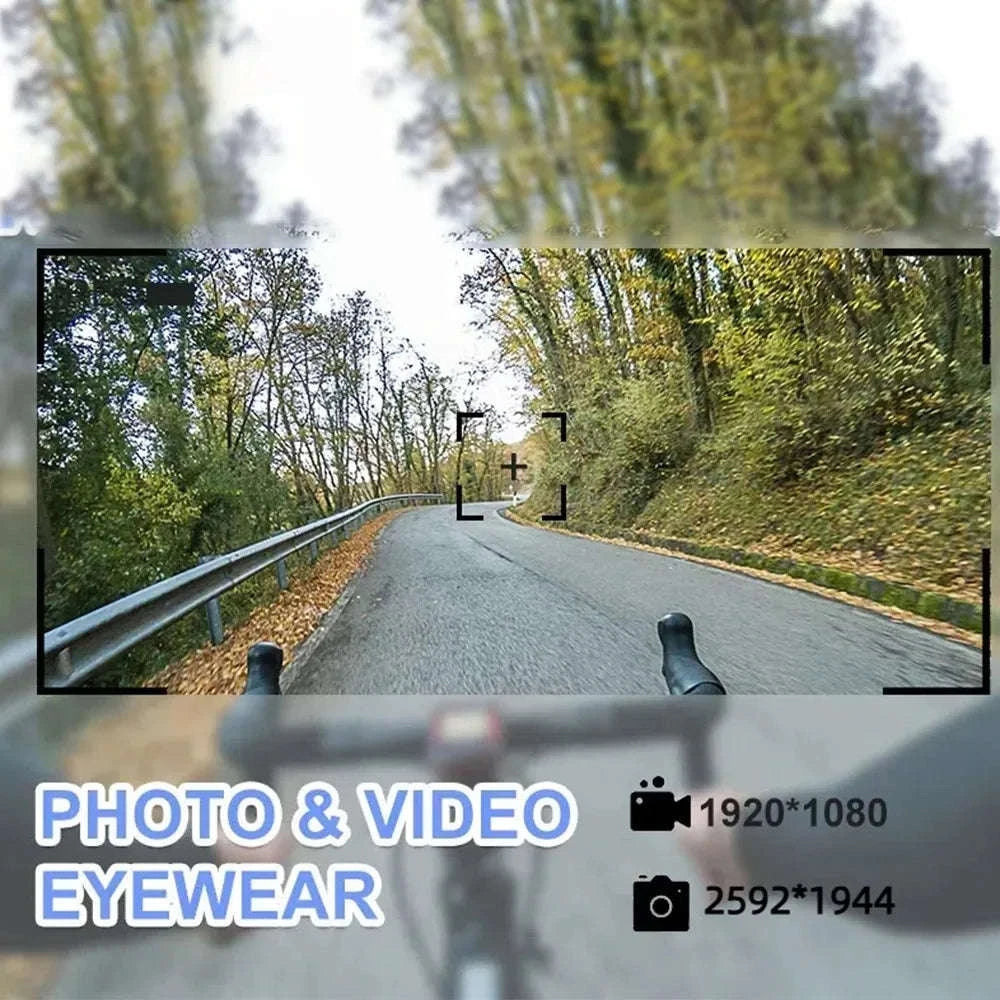 1080P Wearable Camera Glasses for Sports, Travel & Daily Recording-SM13A / China Mainland