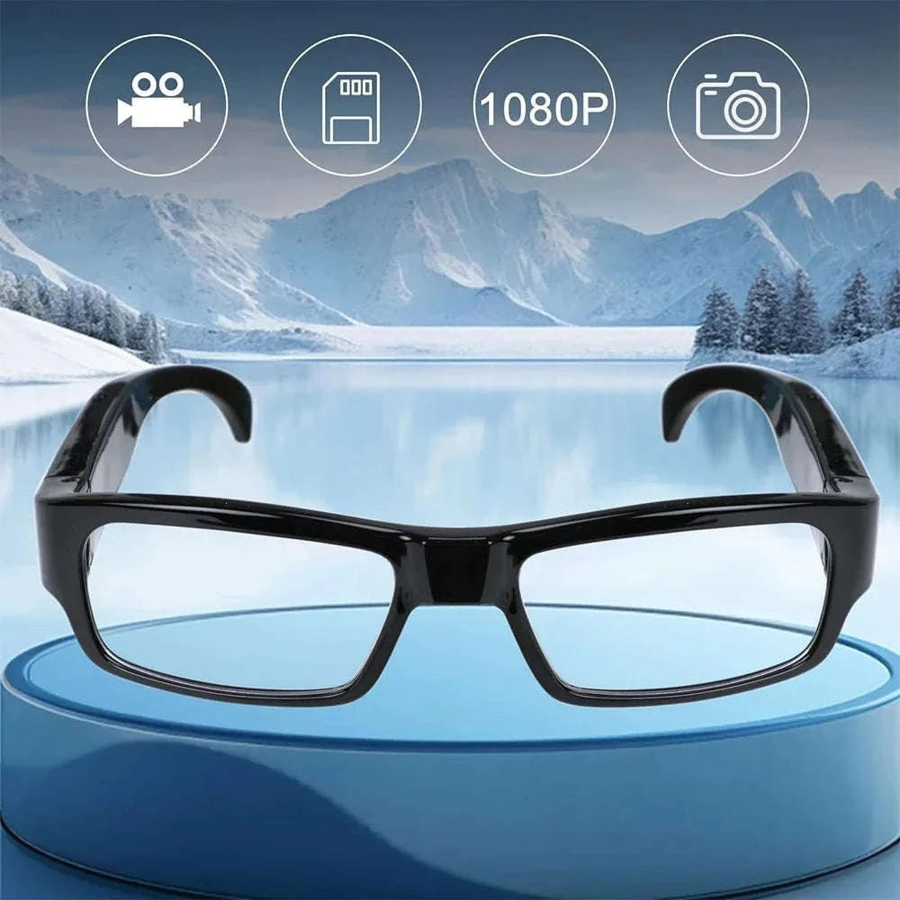 1080P Wearable Camera Glasses for Sports, Travel & Daily Recording-SM13A / China Mainland