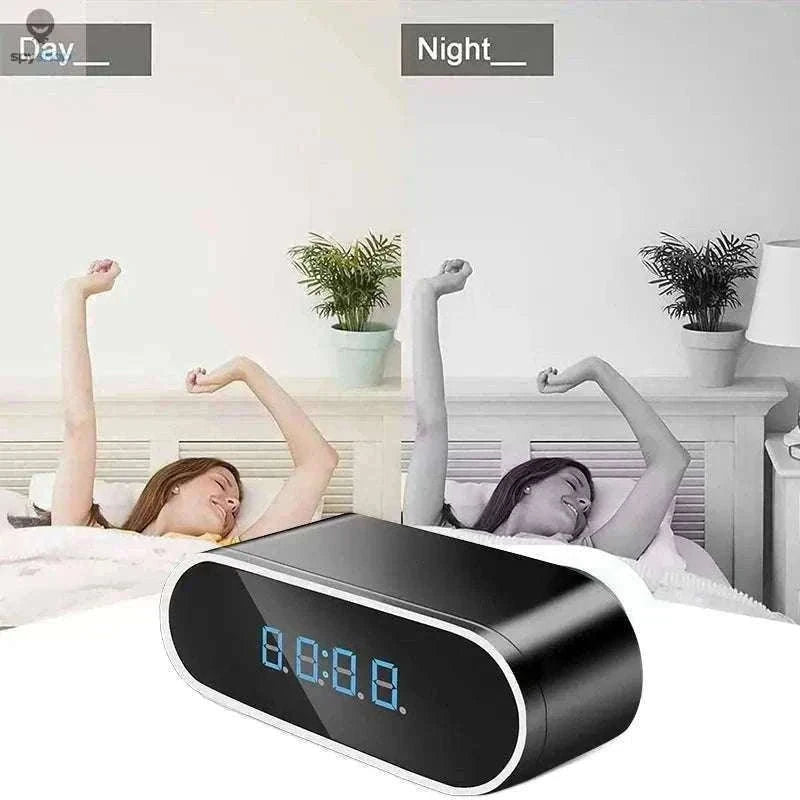 1080P WiFi Alarm Clock Camera with Night Vision and App View-Alarm Clock Camera / Only Camera / CHINA