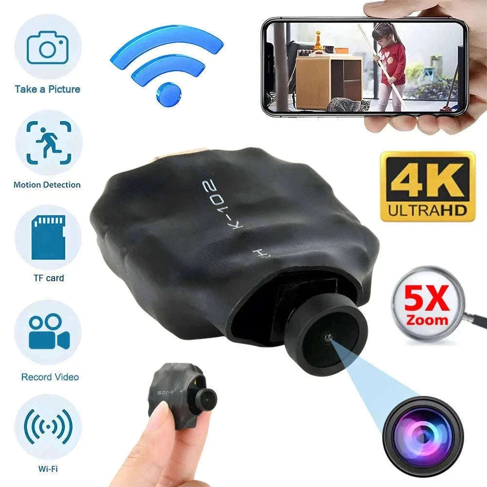 1080P WiFi Mini Camera Module with Motion Detection & 120° Wide Angle-Regular style / No TF Card