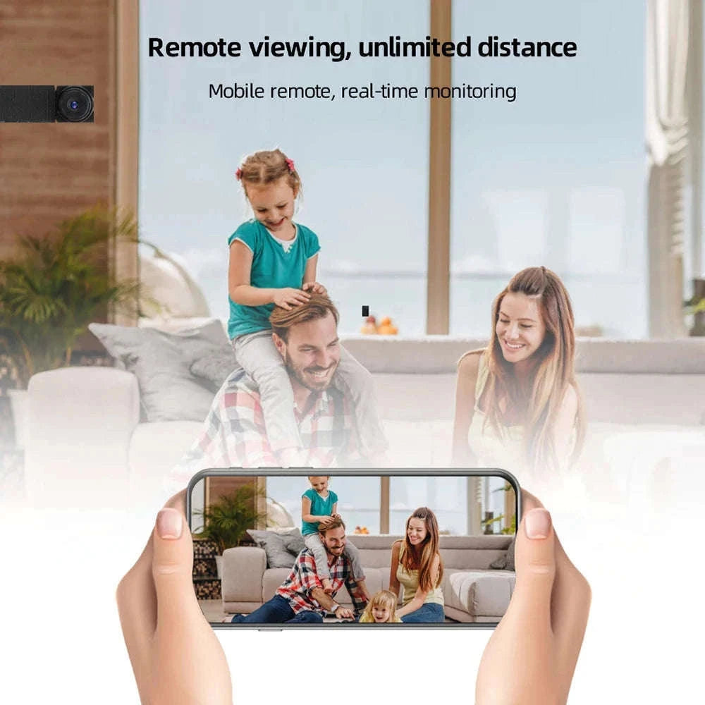 1080P WiFi Mini Camera with Remote Viewing & Motion Detection-B with 32GB Card