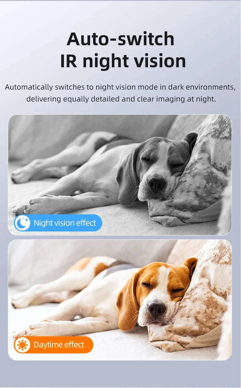 1080P WiFi Mini Security Camera with Night Vision and Motion Detection-Default Title