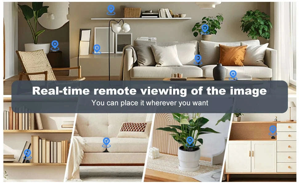 1080P Wireless HD Security Camera with Night Vision & Motion Detection-United States