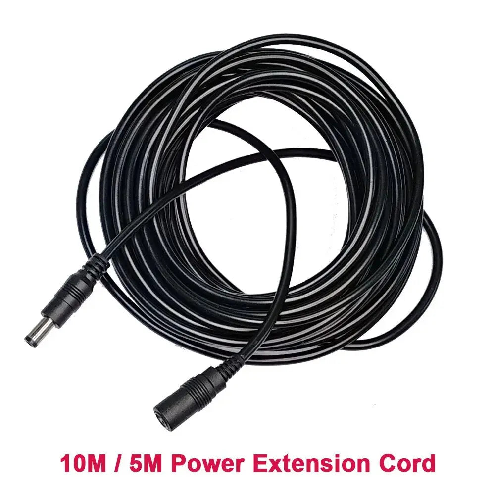 10M/ 5M 5.5mm*2.1mm DC Power Connector Extension Cord Jack Adapter Lead Cable DC Female Male Extension External Plug Spy-shop.com