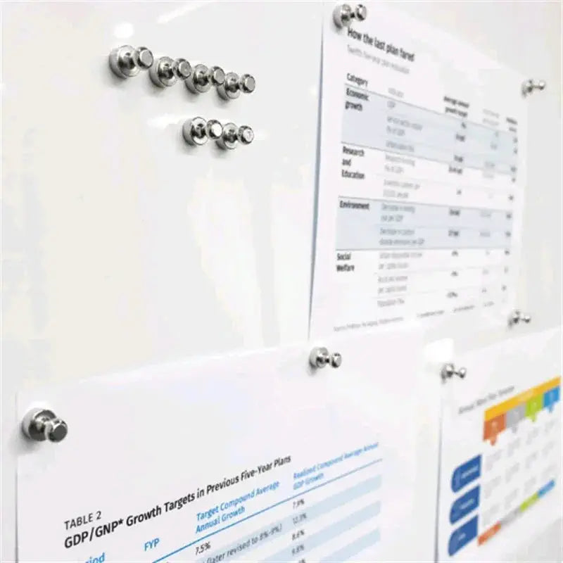 10PCS Magnetic Nail Office Calligraphy And Painting Refrigerator Strong Magnet Nail Teaching Whiteboard Magnetic Nails 12x16mm Spy-shop.com