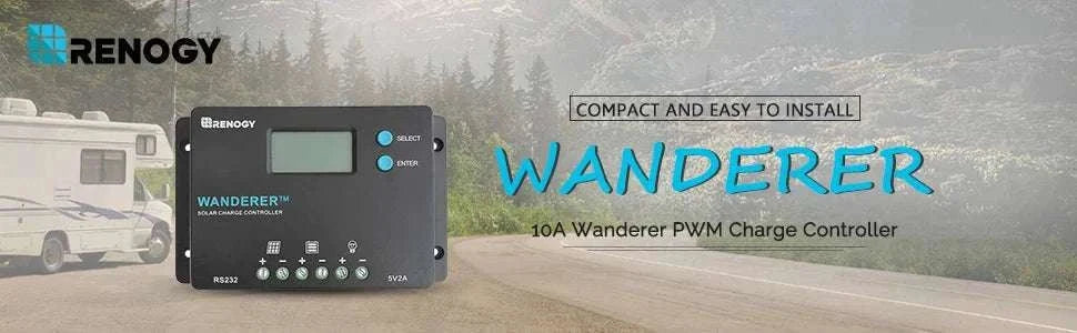 10A 12V/24V PWM Solar Charge Controller with LCD Display-United States