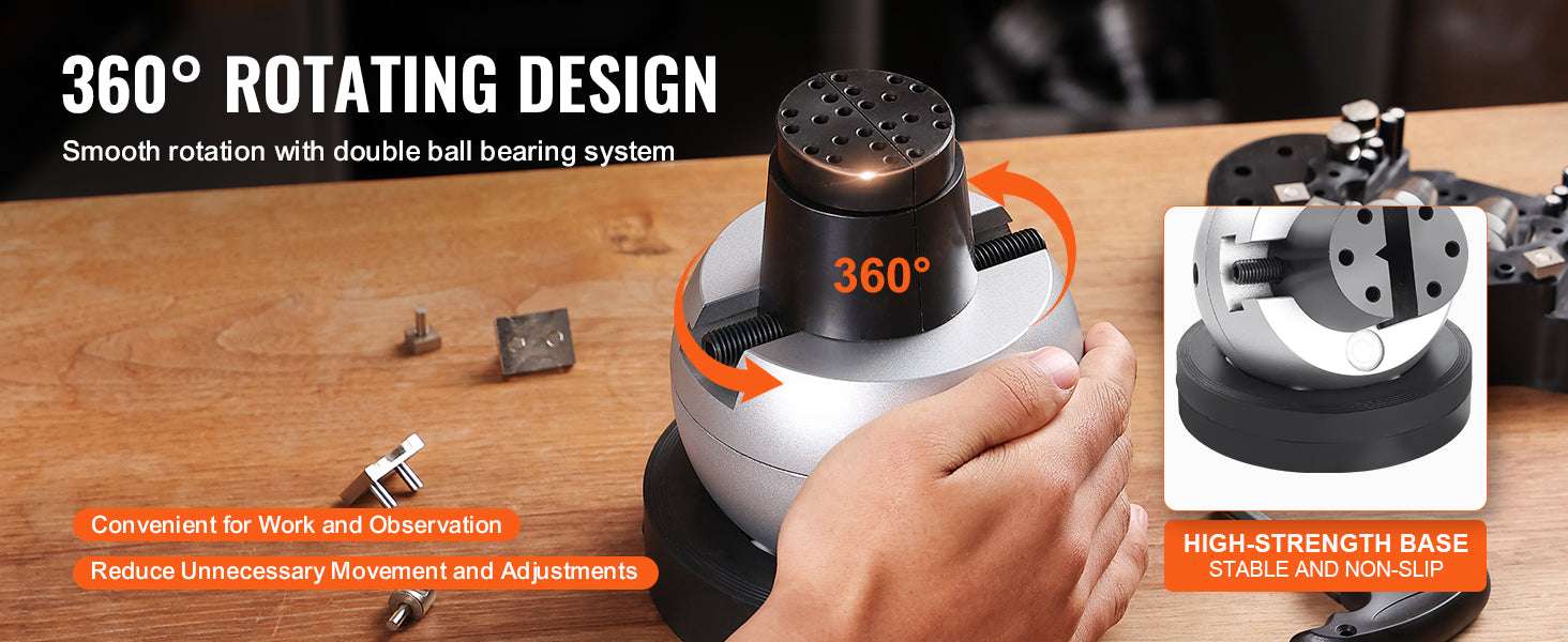 10kg Engraving Ball Vise with 34 Attachments for Jewelry Setting-spain