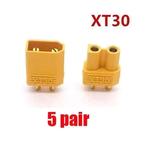 10pcs Bullet Connectors for RC Lipo Batteries-XT90