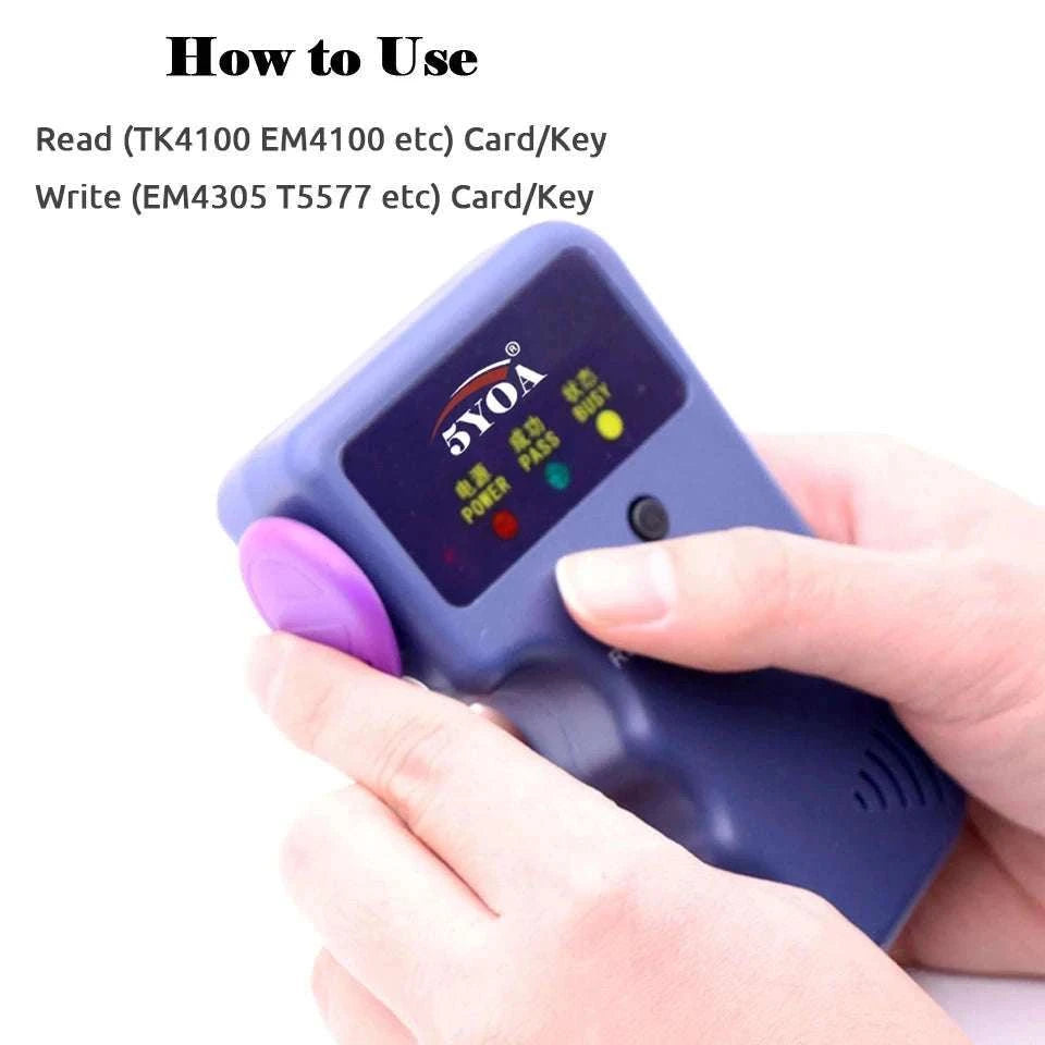 10pcs T5577 Rewritable RFID Keyfobs-