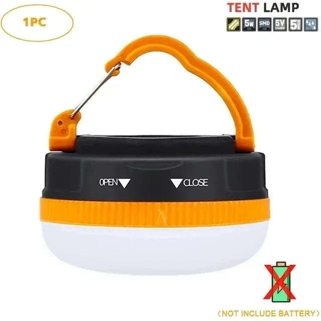 10W Rechargeable Camping Lantern with COB+LED-3PC