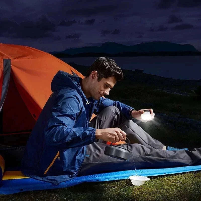 10W Rechargeable Camping Lantern with COB+LED-3PC