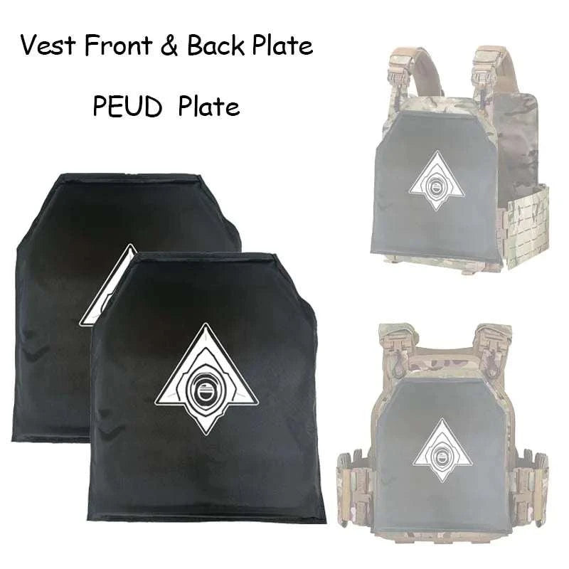 10x12 Level IIIA Soft Ballistic Panel UHMWPE 9mm & .44 Protection-Cut / United States