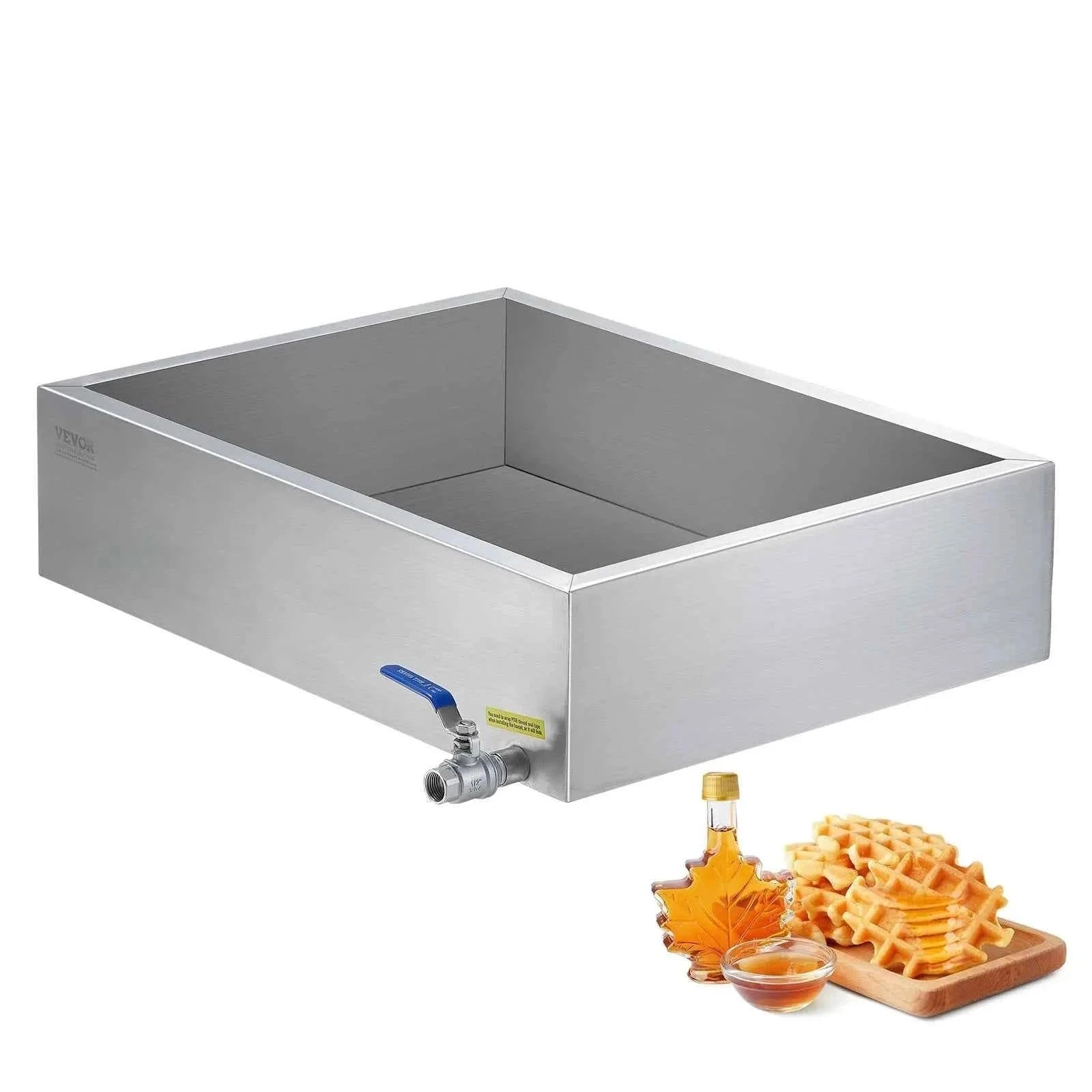 11.2-47 Gal Maple Syrup Evaporator Pan with 1 Valve-11.2 Gal / United States