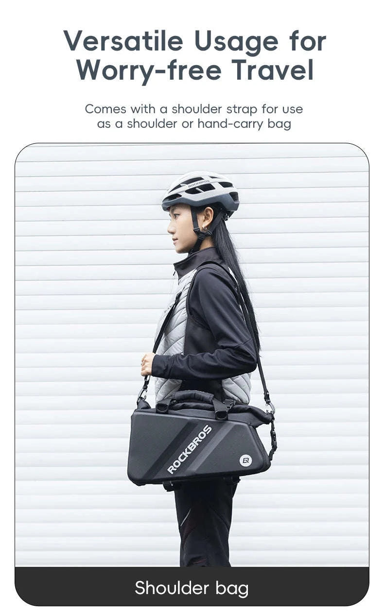 11.6L Bicycle Rear Pannier Bag Double Side Rainproof Storage-30140090001