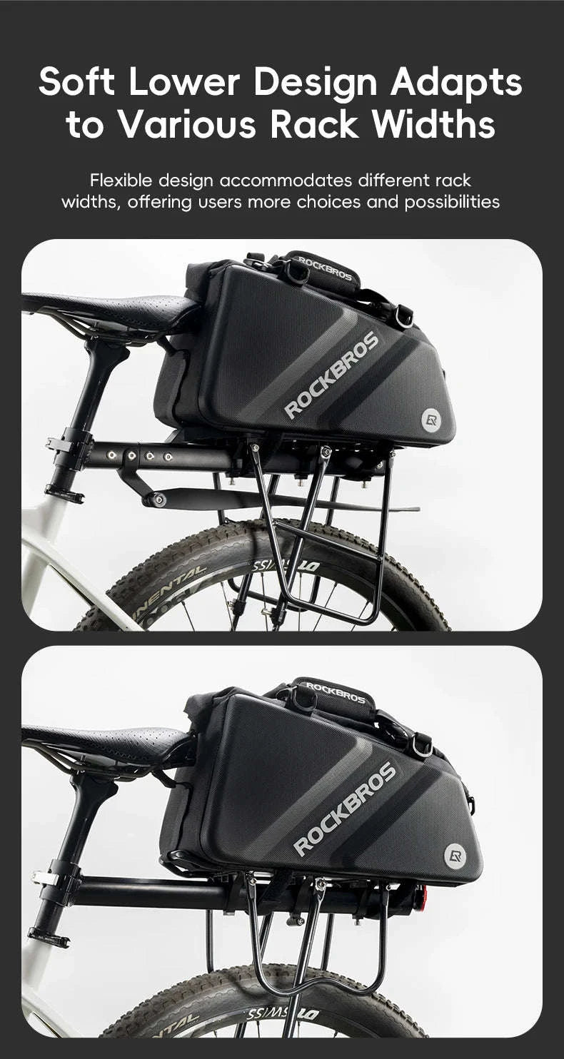11.6L Bicycle Rear Pannier Bag Double Side Rainproof Storage-30140090001