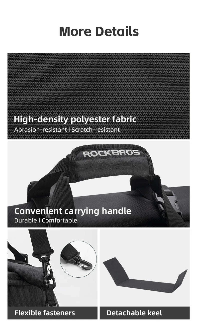 11.6L Bicycle Rear Pannier Bag Double Side Rainproof Storage-30140090001
