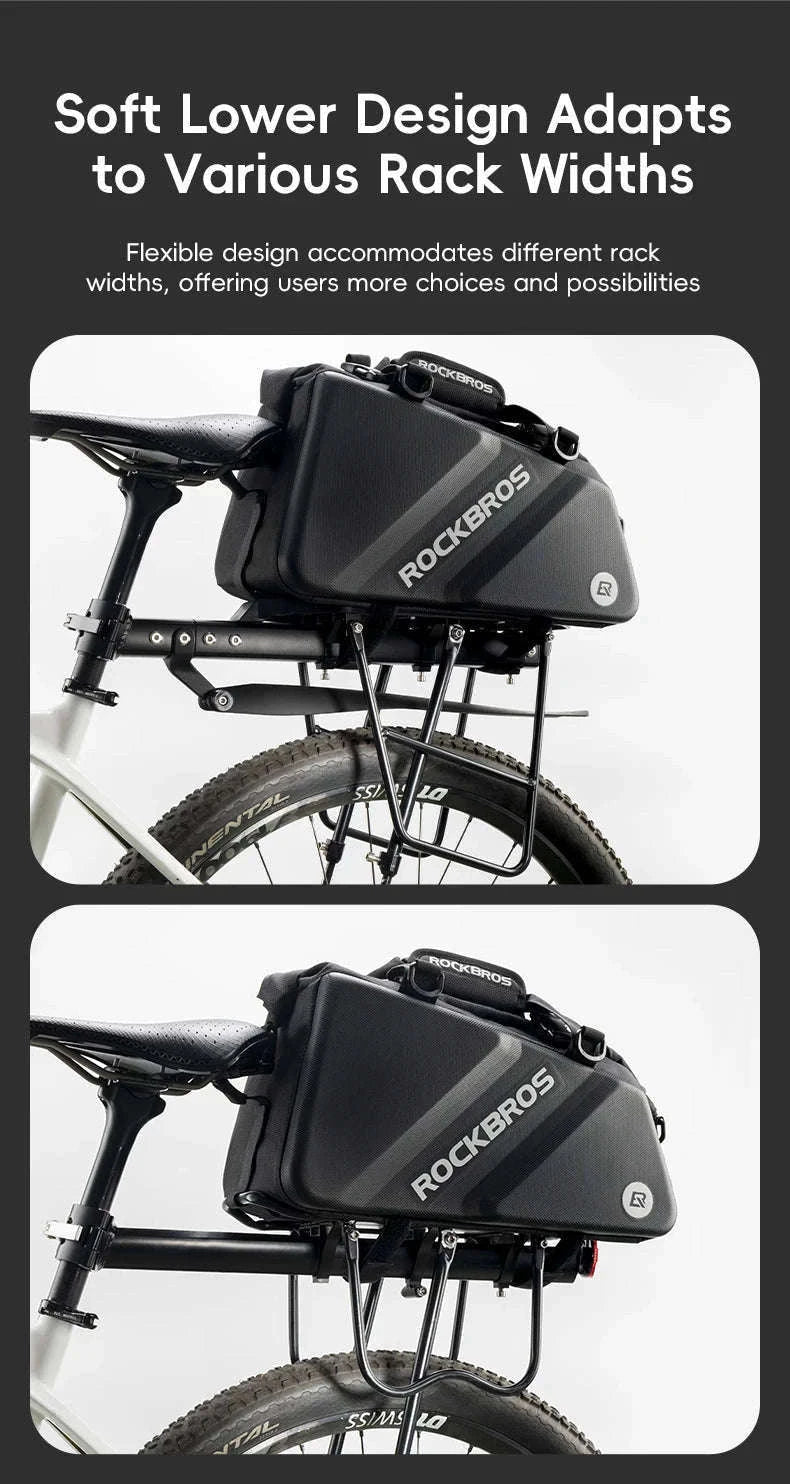 11.6L Bicycle Rear Pannier Bag Double Side Rainproof Storage-30140090001