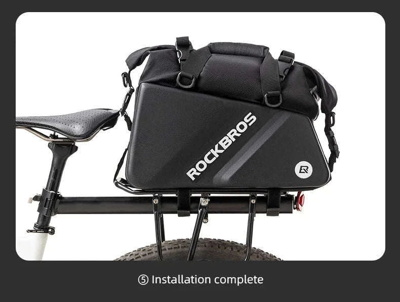 11.6L Bicycle Rear Pannier Bag Double Side Rainproof Storage-30140090001