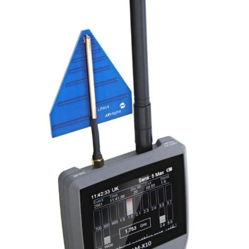 WAM-X10 5G RF-detektor 0–14 GHz trådlös signalspanare