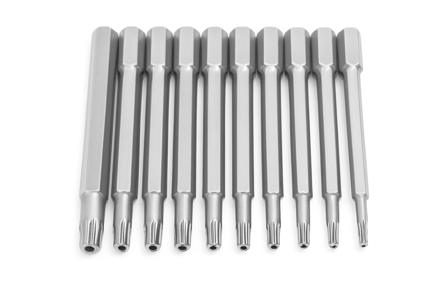 Torx-Sicherheitsbit-Set mit 11 Größen, magnetische S2-Stahlspitzen
