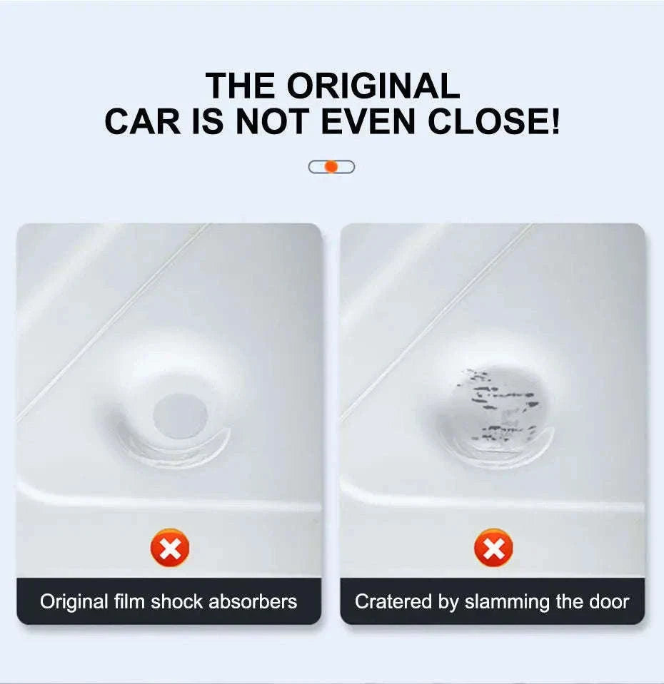 12-Piece Car Door Shock Absorber Pads-with logo