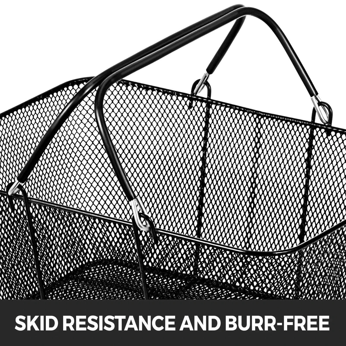 12-Piece Shopping Baskets with Handles and Stand-12pcs / United States