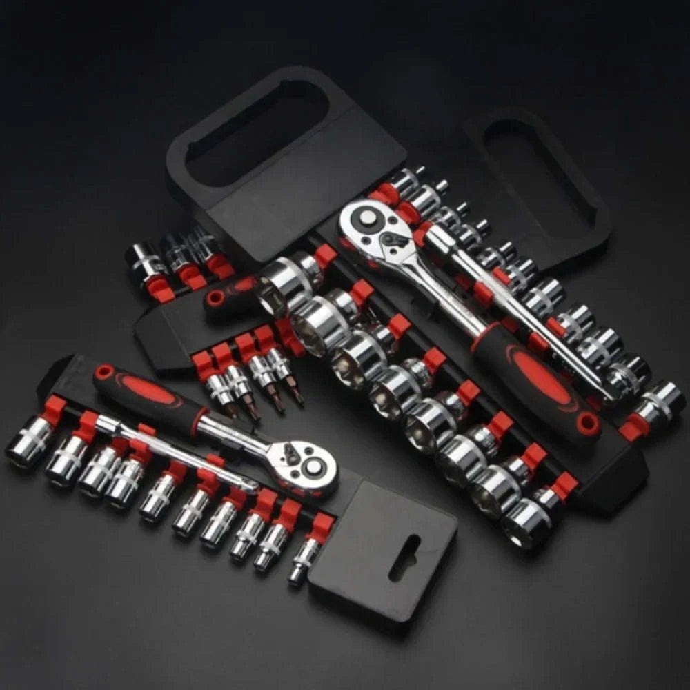 12-Piece Socket Wrench Set for Everyday Repairs-Default Title