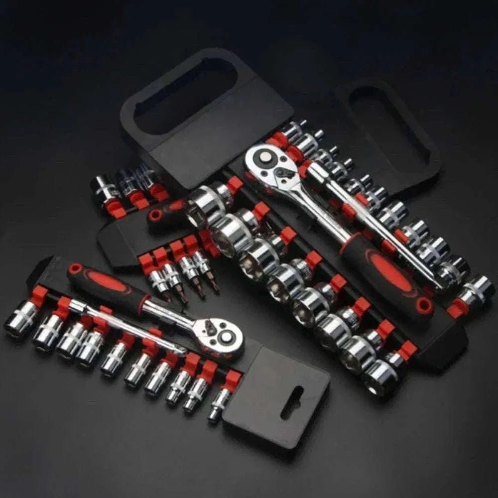 12-Piece Socket Wrench Set for Everyday Repairs-Default Title