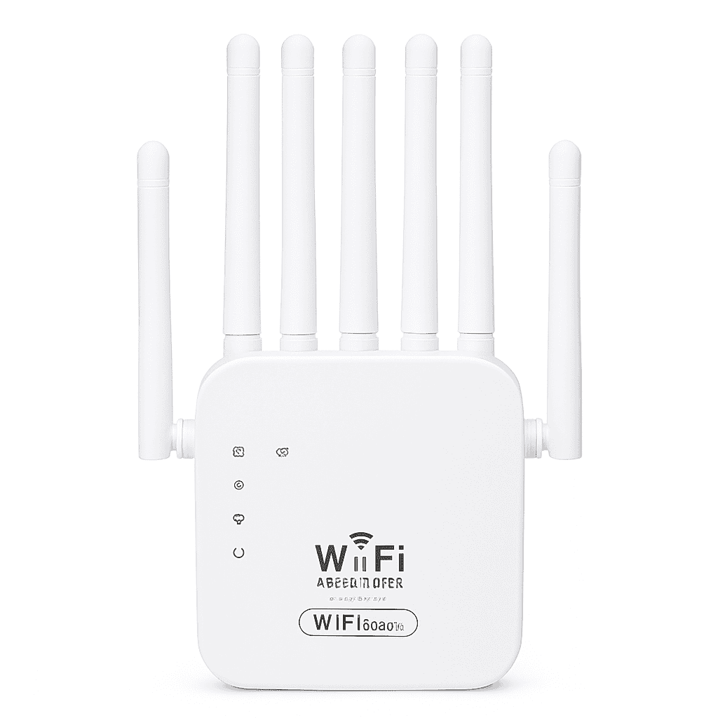 1200Mbps WiFi Range Extender with Dual-Band Coverage-300Mbps US Plug