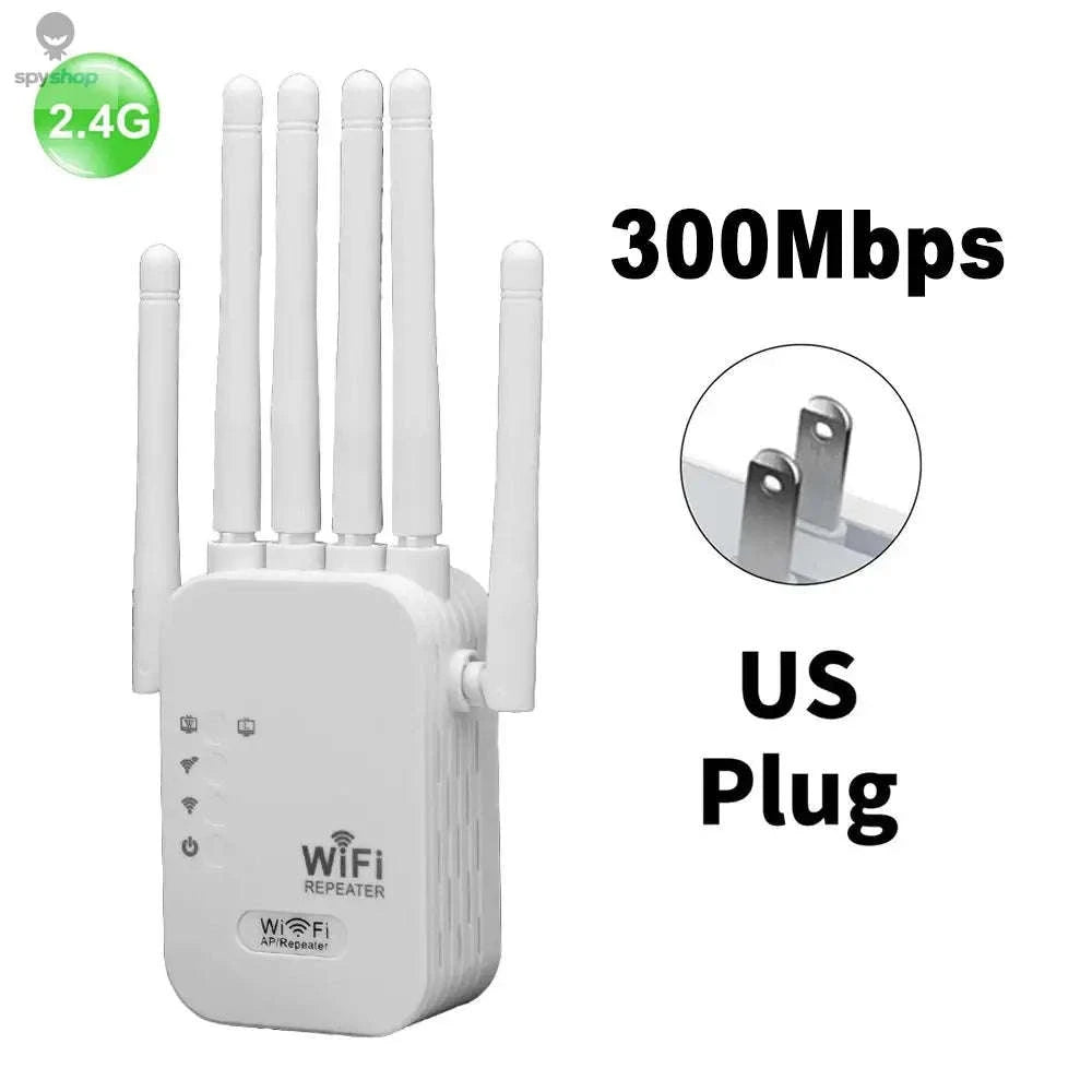 1200Mbps WiFi Range Extender with Dual-Band Coverage-300Mbps US Plug