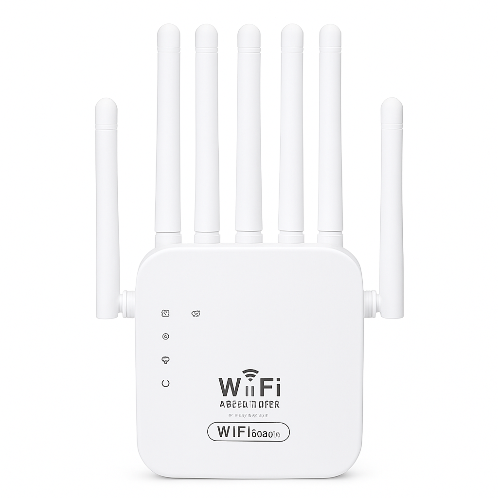 Extensor de Alcance WiFi 1200Mbps com Cobertura Dual-Band