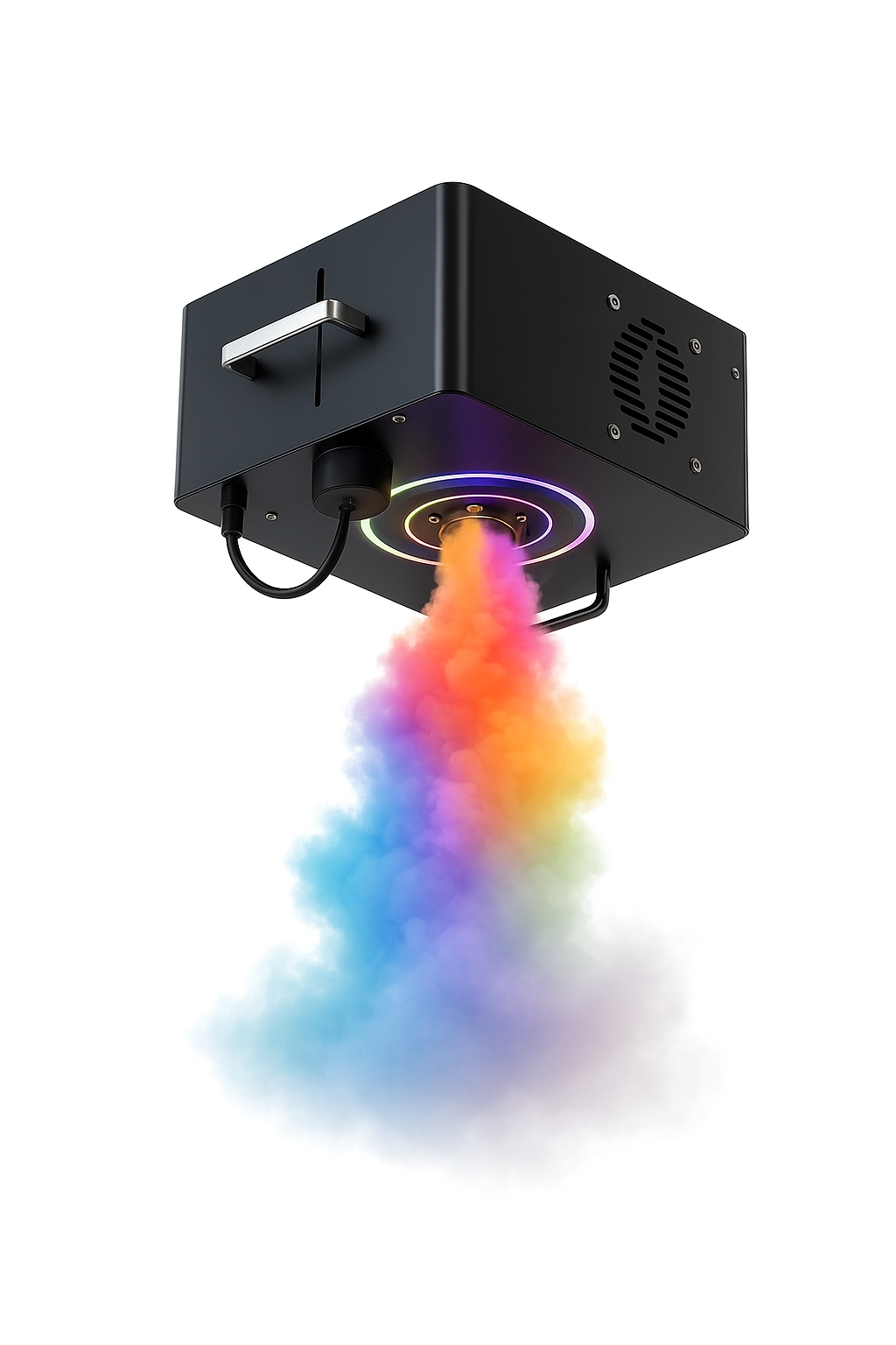 Machine à fumée 1200 W avec bande LED RVB et réservoir de 1 L