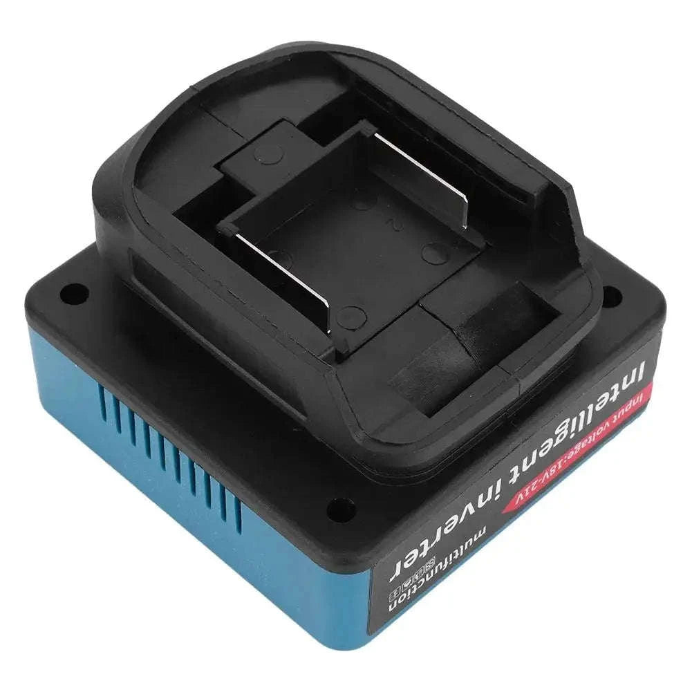 120W Electric Tool Battery Inverter DC 18V-21V to AC 220V-YELLOW