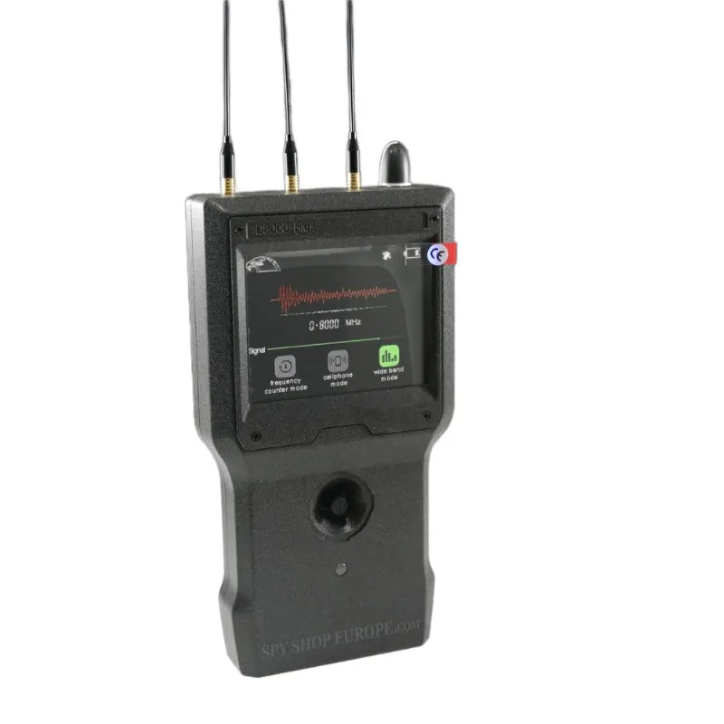 Handhållen RF-detektor med frekvensräknare 0–8 GHz-skanner