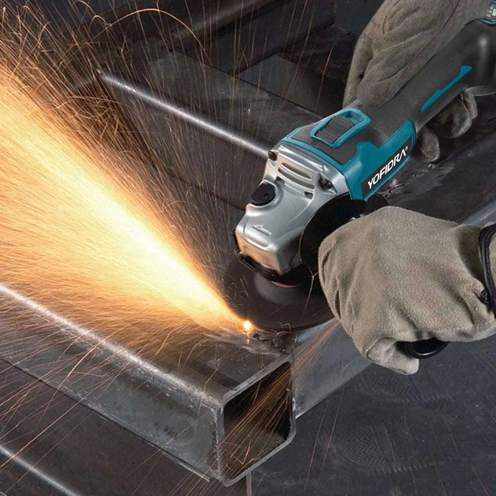 125mm Brushless Angle Grinder – Cordless Cutting & Polishing Power Tool-Without Battery / UNITED KINGDOM