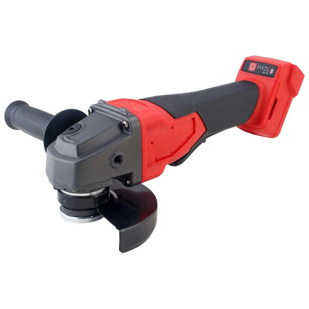125mm Brushless Electric Angle Grinder 3 Gears Cordless Grinder Cutting Machine Power Tool For Milwaukee 18V Battery Pin-No Battery No Plug / Germany
