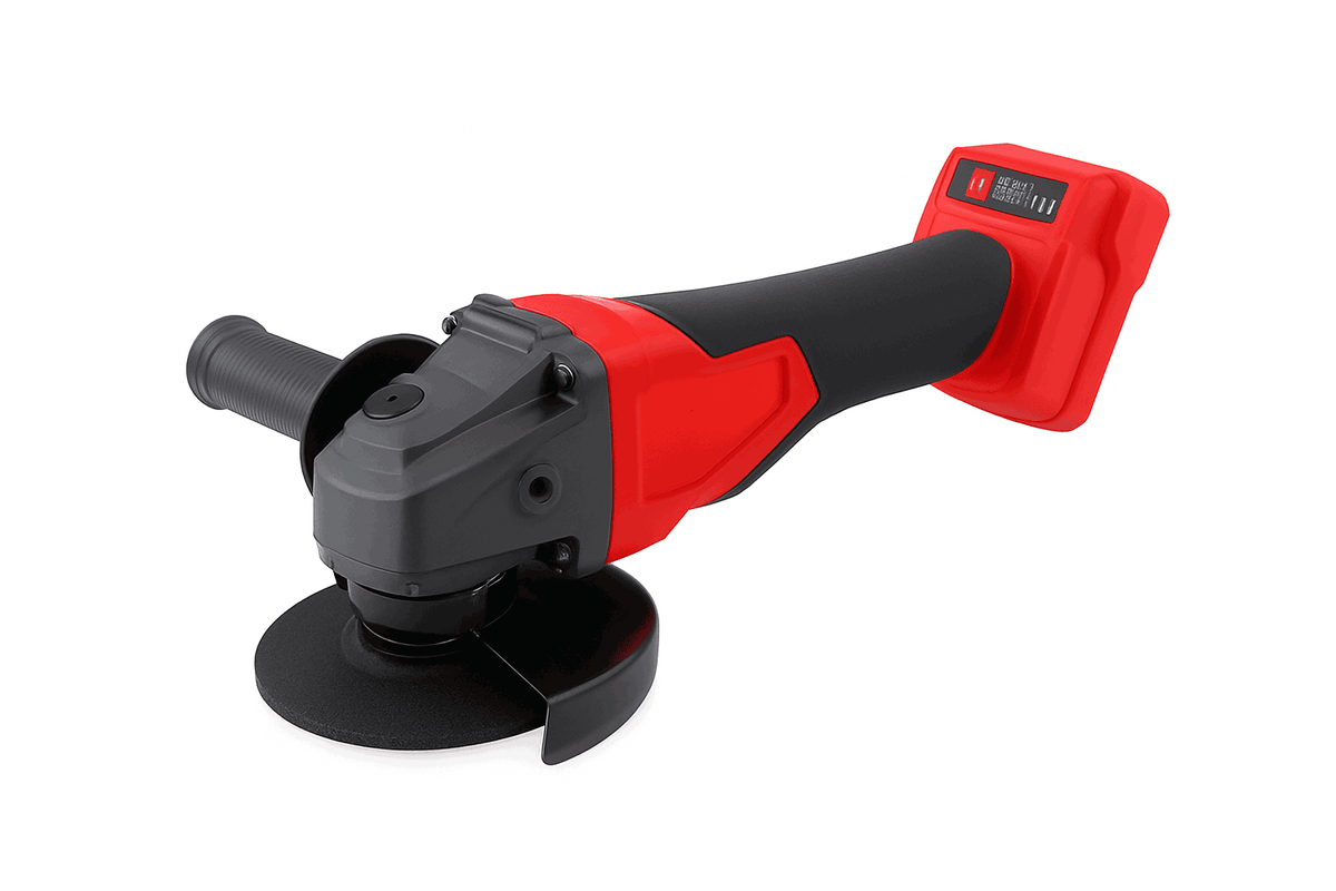 125mm Brushless Electric Angle Grinder 3 Gears Cordless Grinder Cutting Machine Power Tool For Milwaukee 18V Battery Pin-No Battery No Plug / Germany