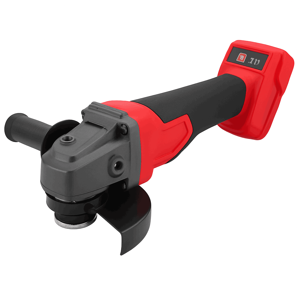 125mm Brushless Electric Angle Grinder 3 Gears Cordless Grinder Cutting Machine Power Tool For Milwaukee 18V Battery Pin-No Battery No Plug / Germany