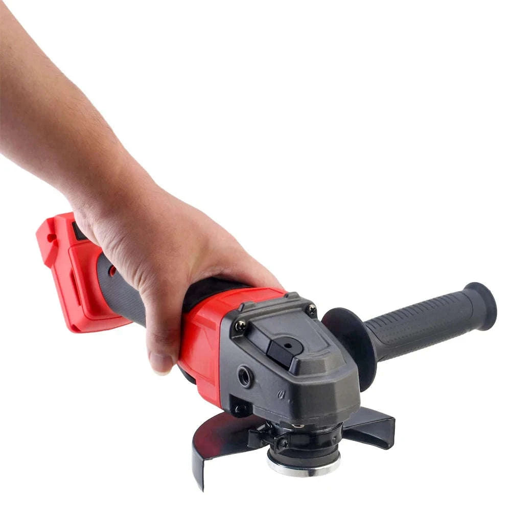 125mm Electric Angle Grinder 3 Gear Brushless Cordless Cutting Polishing Grinding Power Tool For Milwaukee 18V Battery Pin-No Battery No Plug / United States