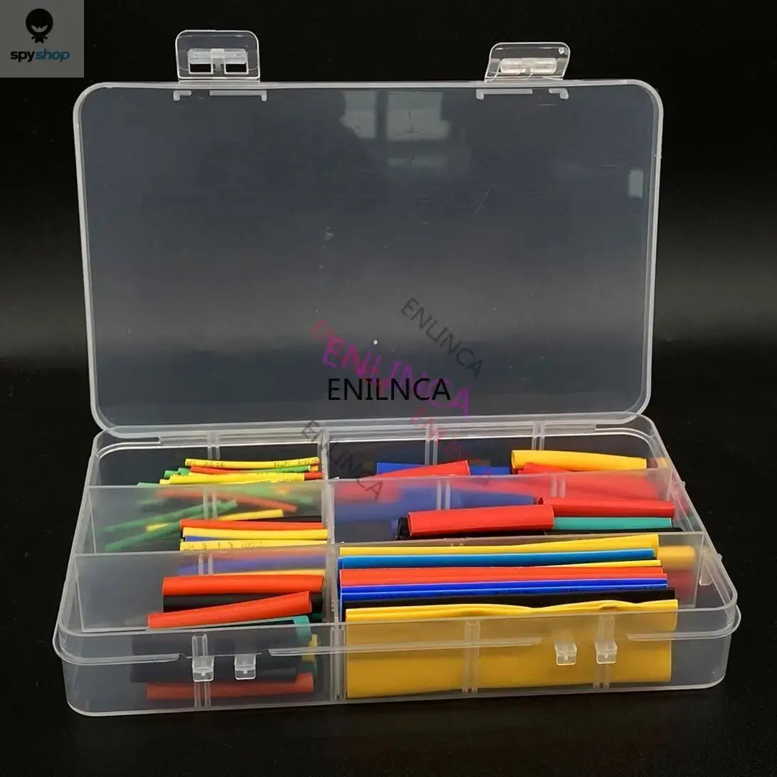 127-750pcs Heat-shrink Tubing Thermoresistant Tube Heat Shrink Wrapping Kit Electrical Connection Wire Cable Insulation Sleeving Spy-shop.com