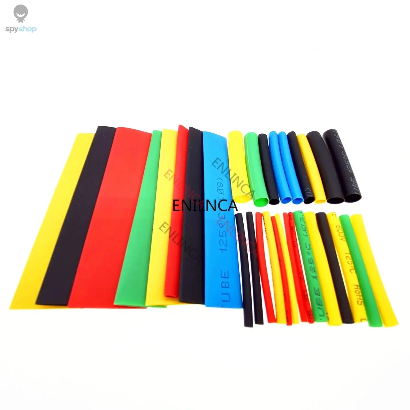 127-750pcs Heat-shrink Tubing Thermoresistant Tube Heat Shrink Wrapping Kit Electrical Connection Wire Cable Insulation Sleeving Spy-shop.com