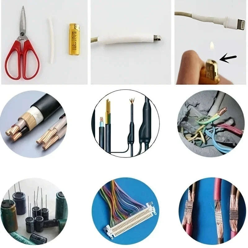 127PCS Heat Shrink Tubing Kit-Default Title