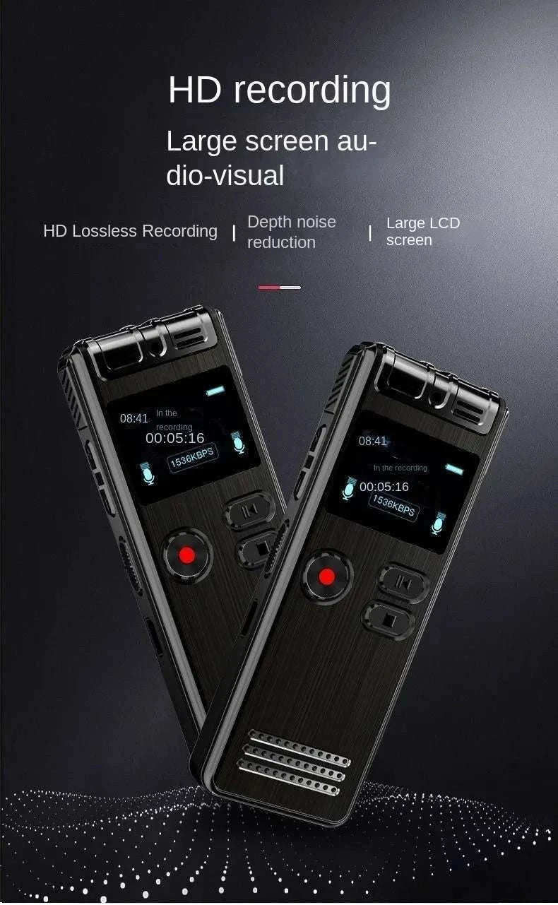 128GB Voice Activated Mini Recorder with Noise Reduction & USB-R30 / 64 GB
