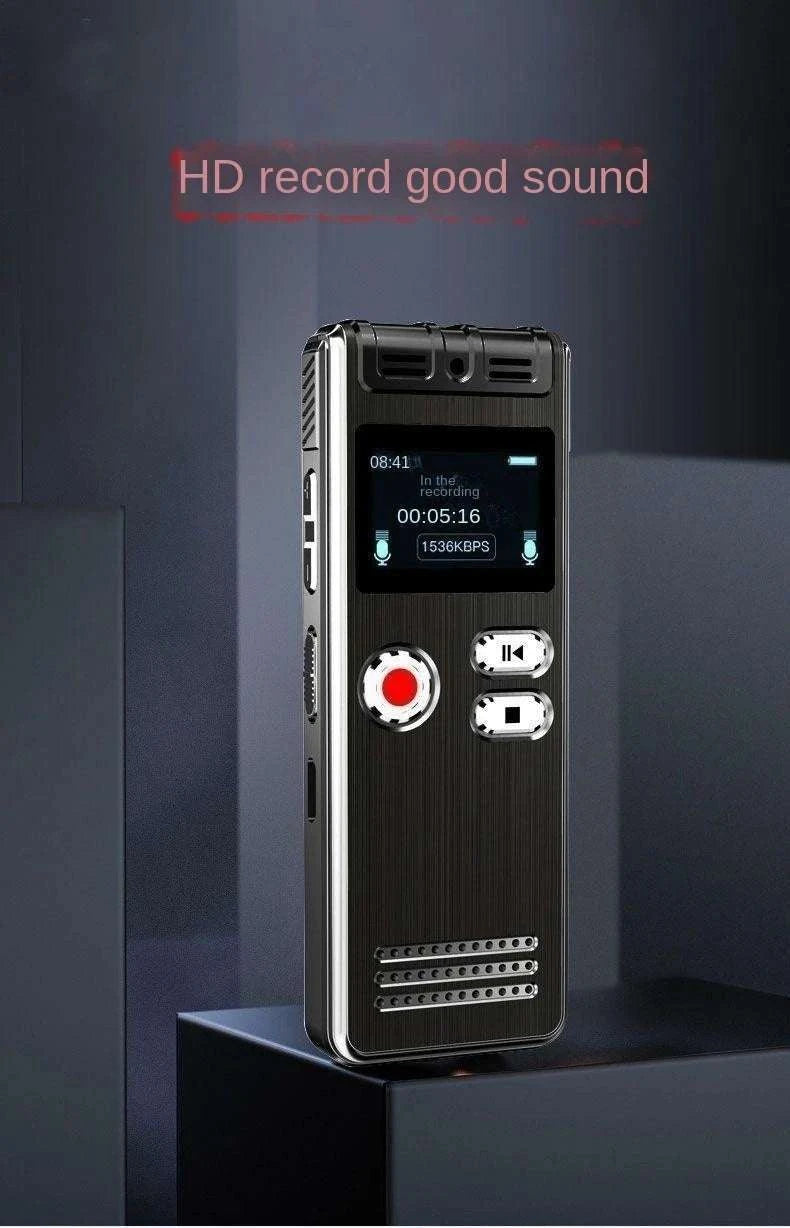 128GB Voice Activated Mini Recorder with Noise Reduction & USB-R30 / 64 GB
