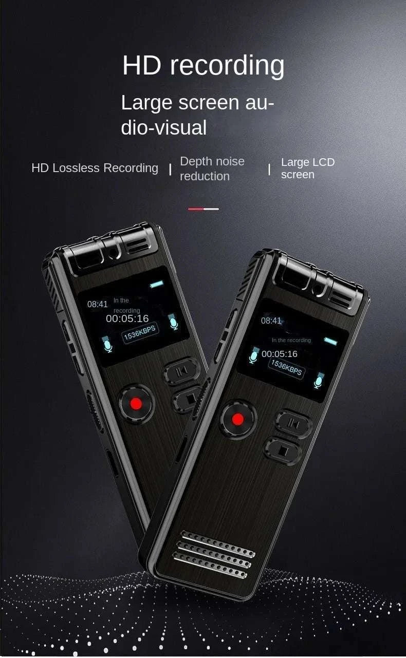 128GB Voice Activated Mini Recorder with Noise Reduction & USB-R30 / 64 GB