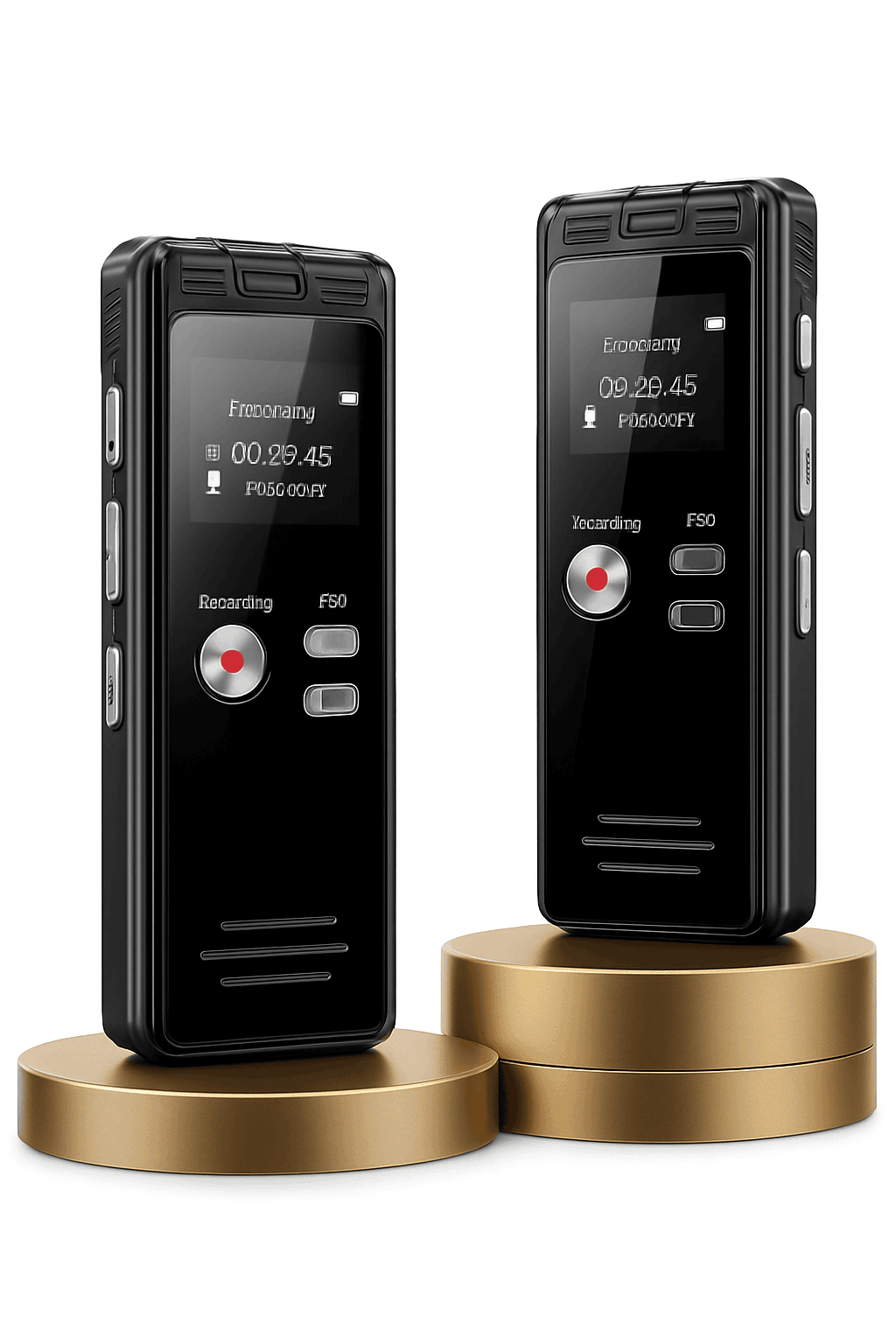 128GB Voice Activated Mini Recorder with Noise Reduction & USB-R30 / 64 GB