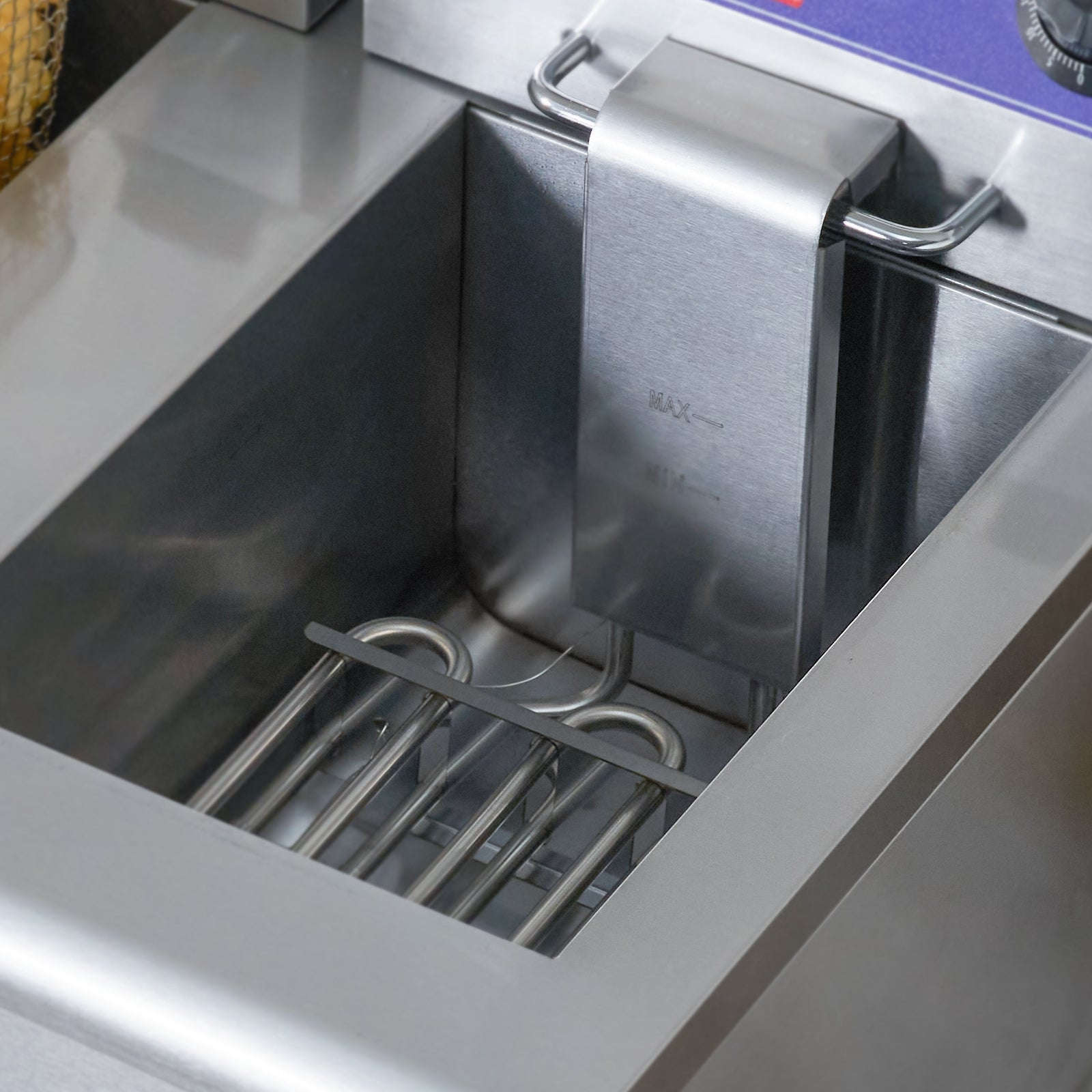 12L Commercial Electric Deep Fryer with Dual Tanks-not timer no filter / Dual Tanks / EU|GERMANY
