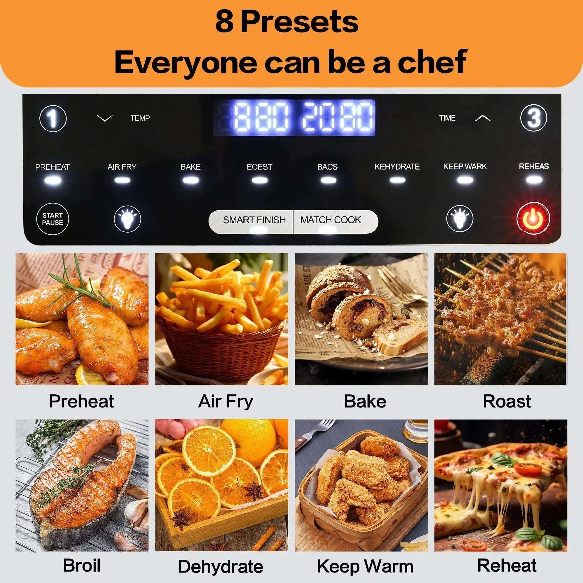 12L Hot Air Fryer with Dual Chambers and Viewing Window-black / GERMANY