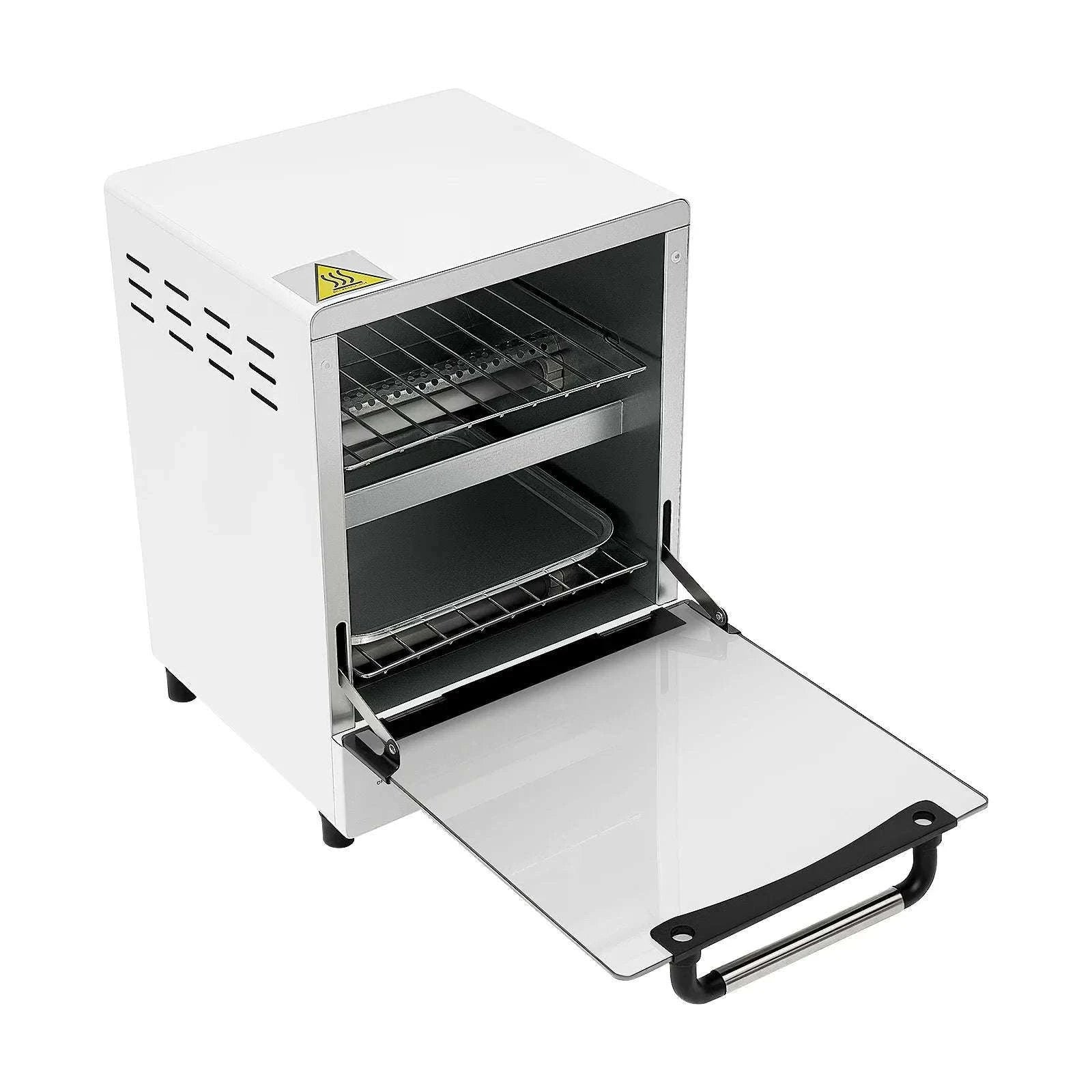 12L Infrared Heat Sterilizer 1000W Nail & Salon Tool Cleaner-WHITE / United States